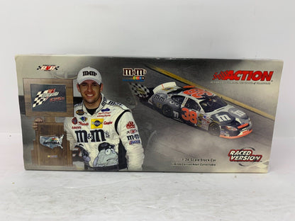 Action Nascar #38 Elliott Sadler M&M's Raced Version BANK 1:24 Diecast & Figure