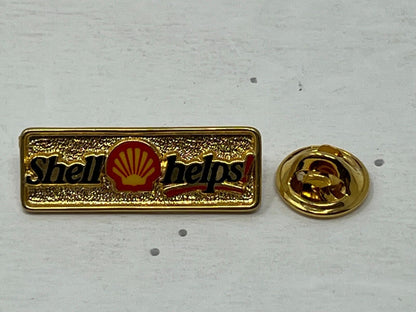 Shell Helps! Gas & Oil Lapel Pin