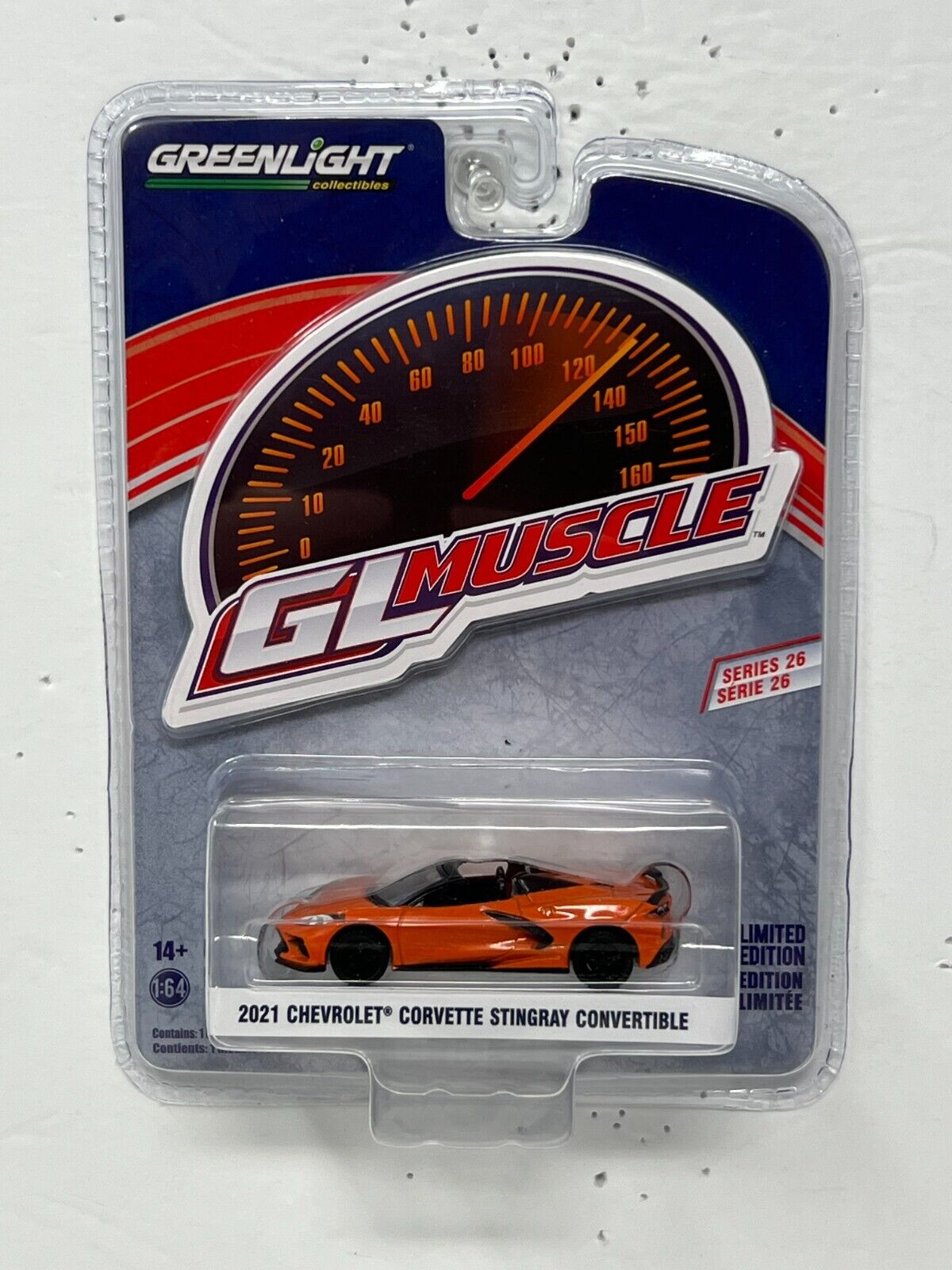 Greenlight GL Muscle 2021 Chevrolet Corvette Stingray Convertible 1:64 Diecast