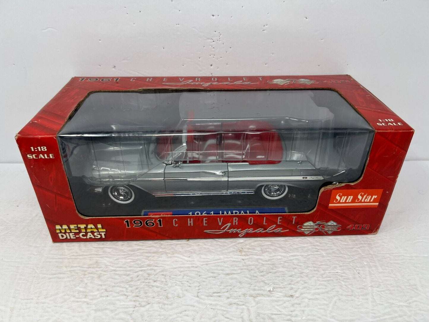 Sun Star 1961 Chevrolet Impala 1:18 Diecast