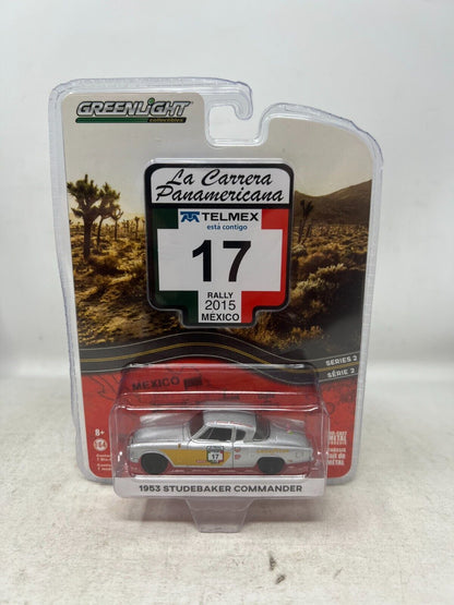 Greenlight La Carrera Panamericana 1953 Studebaker Commander 1:64 Diecast