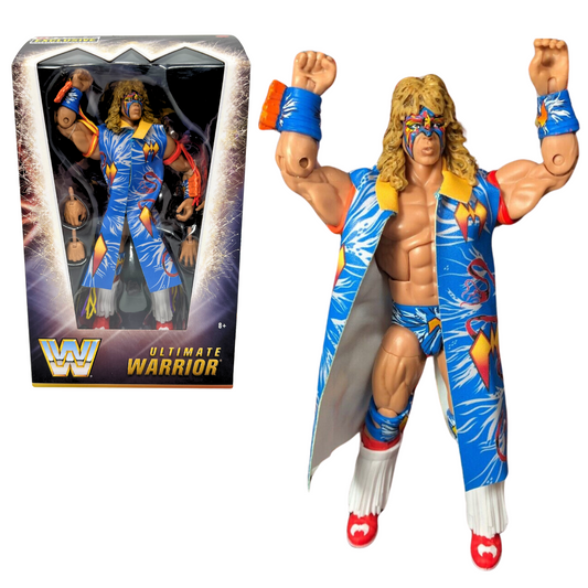 WWE Ultimate Warrior Elite Collection Wrestlemania 12 Mattel Action Figure