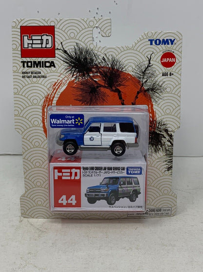 Takara Tomy Tomica #44 2020 Toyota Land Cruiser JAF Road Service 1:71 Diecast