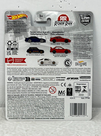 Hot Wheels Premium Ronin Run '95 Mazda RX7 1:64 Diecast