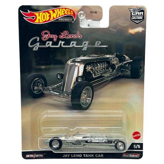 Hot Wheels Premium Jay Leno's Garage Jay Leno Tank Car 1:64 Diecast