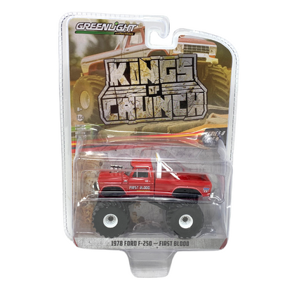 Greenlight Kings of Crunch Series 8 1978 Ford F-250 - First Blood 1:64 Diecast