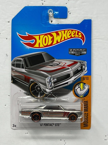 Hot Wheels Zamac Muscle Mania '67 Pontiac GTO 1:64 Diecast