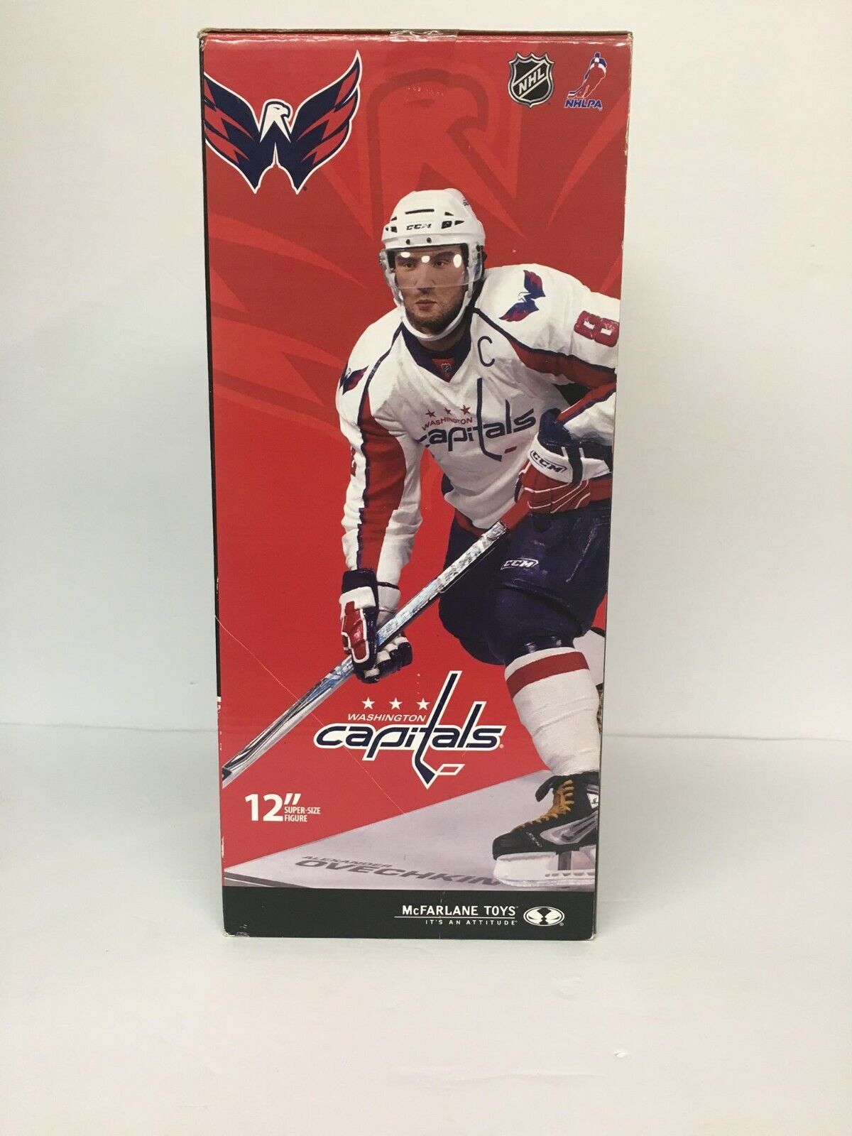 Mcfarlane NHL Series 3 12" inch Alex Ovechkin Washington Capitals Red Jersey