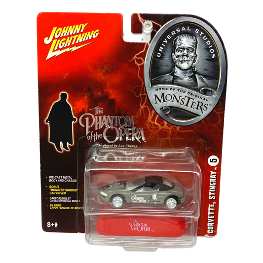 Johnny Lightning Monsters Phantom of the Opera Corvette Stingray 1:64 Diecast