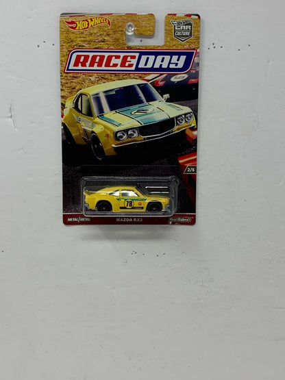 Hot Wheels Premium Real Riders Car Culture Race Day Mazda RX3 1:64 Diecast