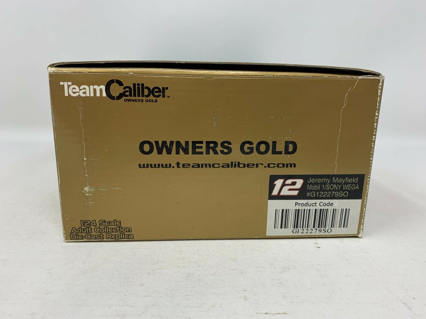 Team Caliber Owner Gold Series Nascar #12 Jeremy Mayfield Mobil 1:24 Diecast