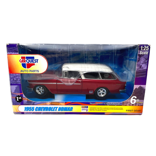 First Gear Carquest Auto Parts 1955 Chevrolet Nomad 6th In A Series 1:25 Diecast