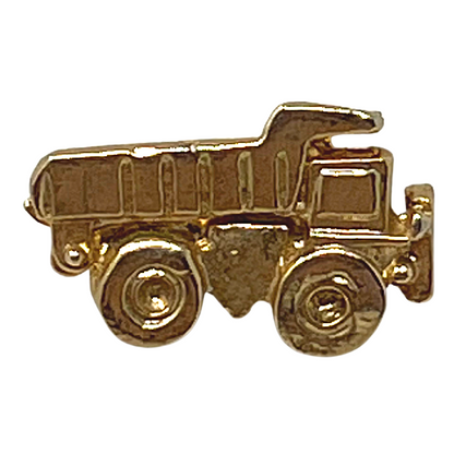 Dump Truck Semi Truck Lapel Pin