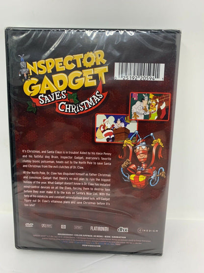 Inspector Gadget Saves Christmas (DVD, 2013) Kids Cartoon New and Sealed!!!