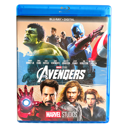 The Avengers (Blu-ray, 2017) Robert Downey Jr. Chris Evans Marvel Good Condition