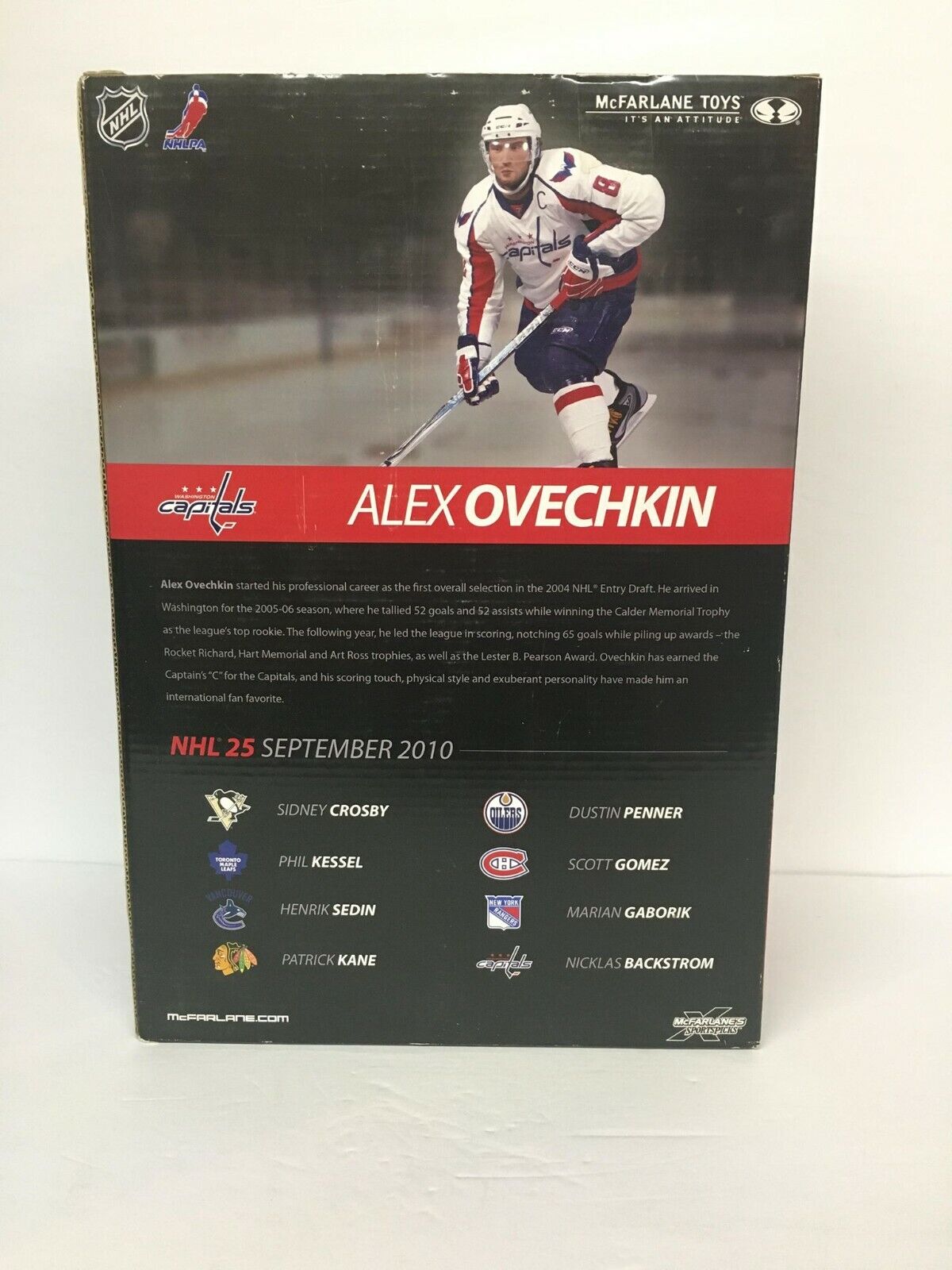 Mcfarlane NHL Series 3 12" inch Alex Ovechkin Washington Capitals Red Jersey