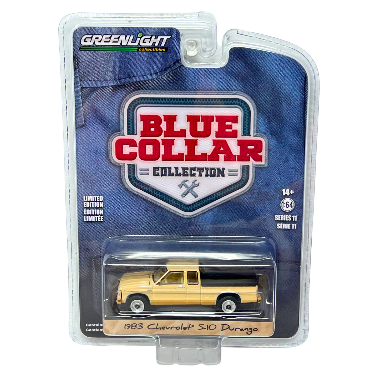 Greenlight Blue Collar 1983 Chevrolet S10 Durango 1:64 Diecast