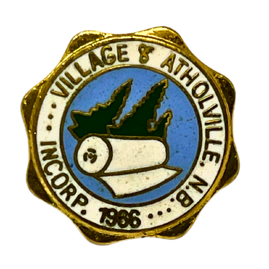 Village of Atholville New Brunswick Souvenir Cities & States Lapel Pin SP2