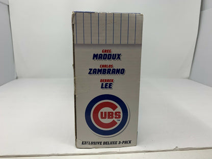 Mcfarlane MLB Chicago Cubs Greg Maddux & Carlos Zambrano & Derek Lee 3-Pack