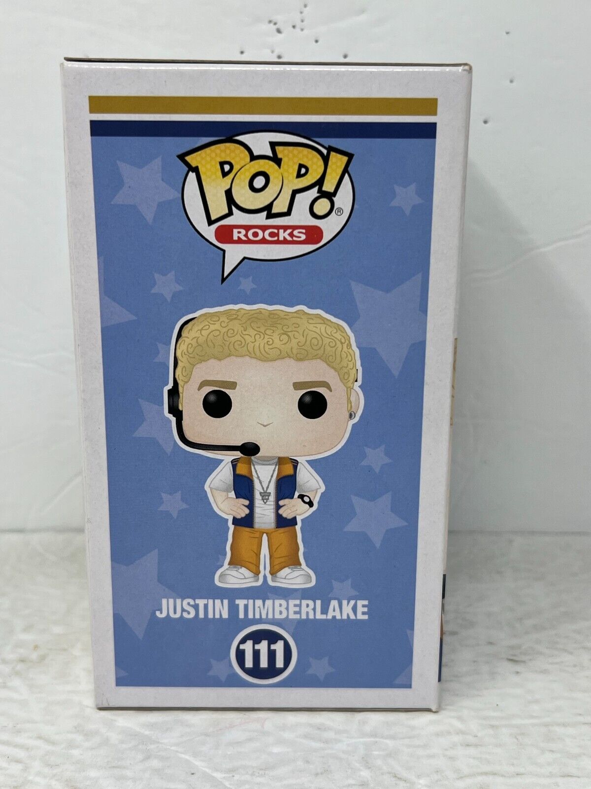 Funko Pop! Rocks Nsync #111 Justin Timberlake Vinyl Figure Vaulted