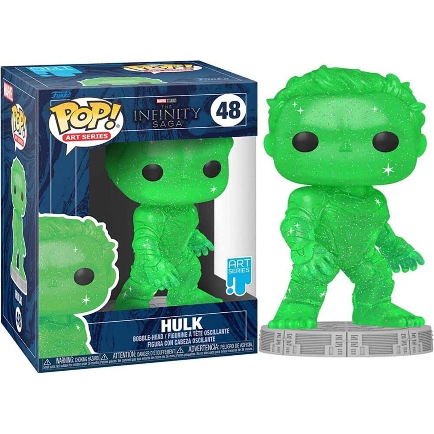 Funko Pop! Art Series Marvel The Infinity Saga #48 Hulk Art Series Bobble-head
