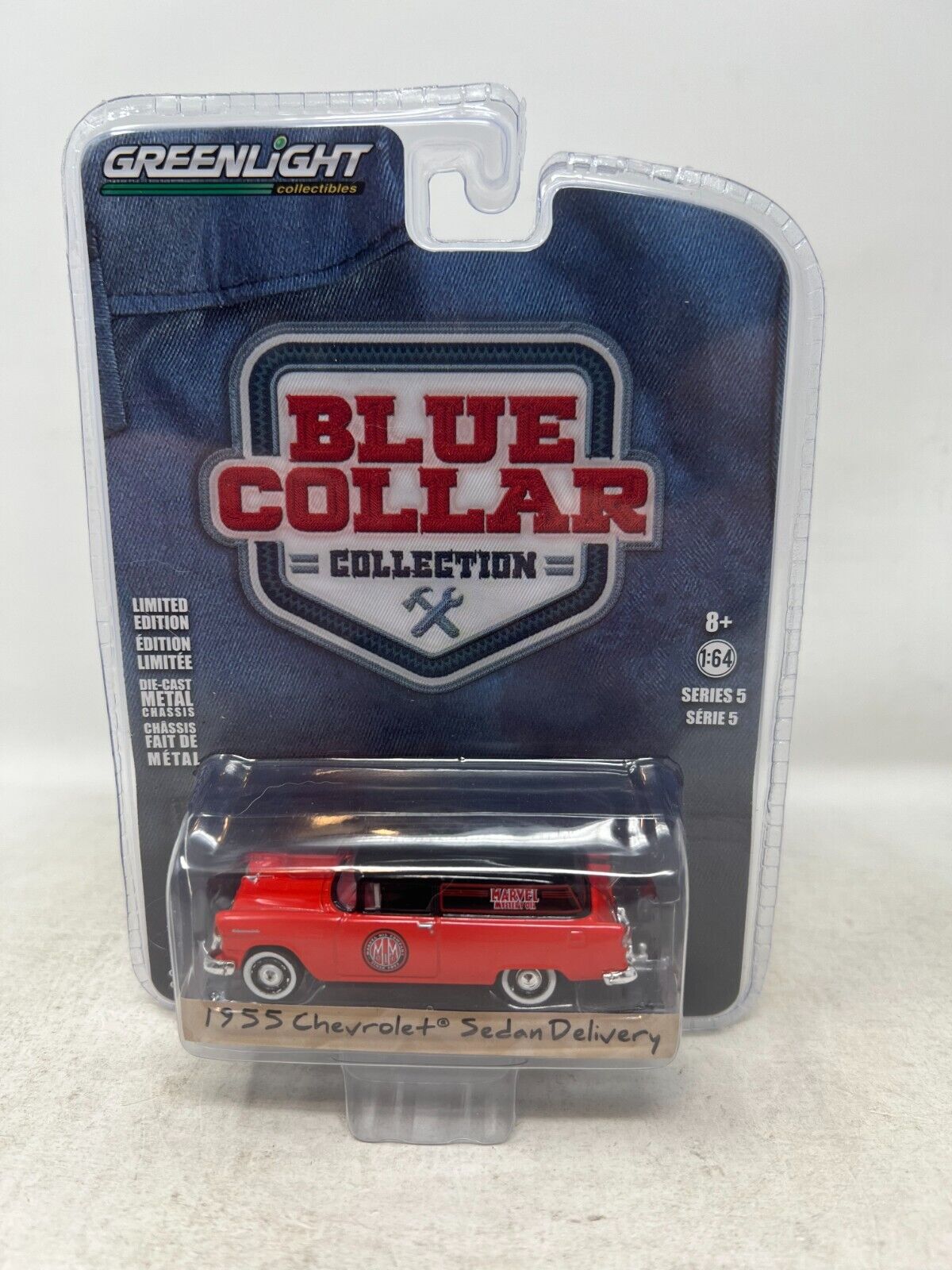 Greenlight Blue Collar Series 5 1955 Chevrolet Sedan Delivery 1:64 Diecast