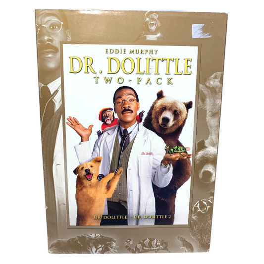 Dr. Dolittle Two-Pack (DVD, 2007) Comedy Movie Collection Good Condition!!!