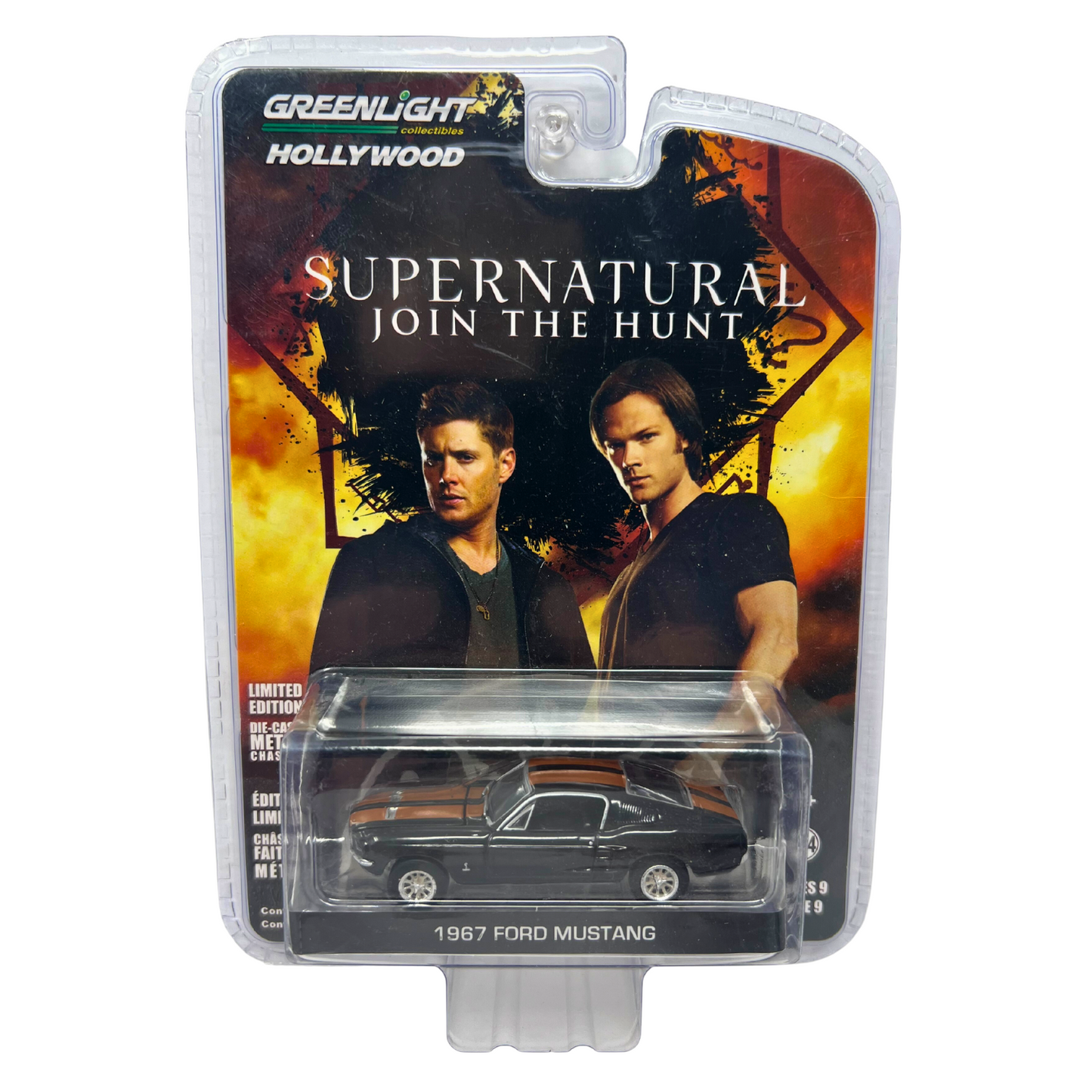 Greenlight Hollywood Supernatural 1967 Ford Mustang 1:64 Diecast