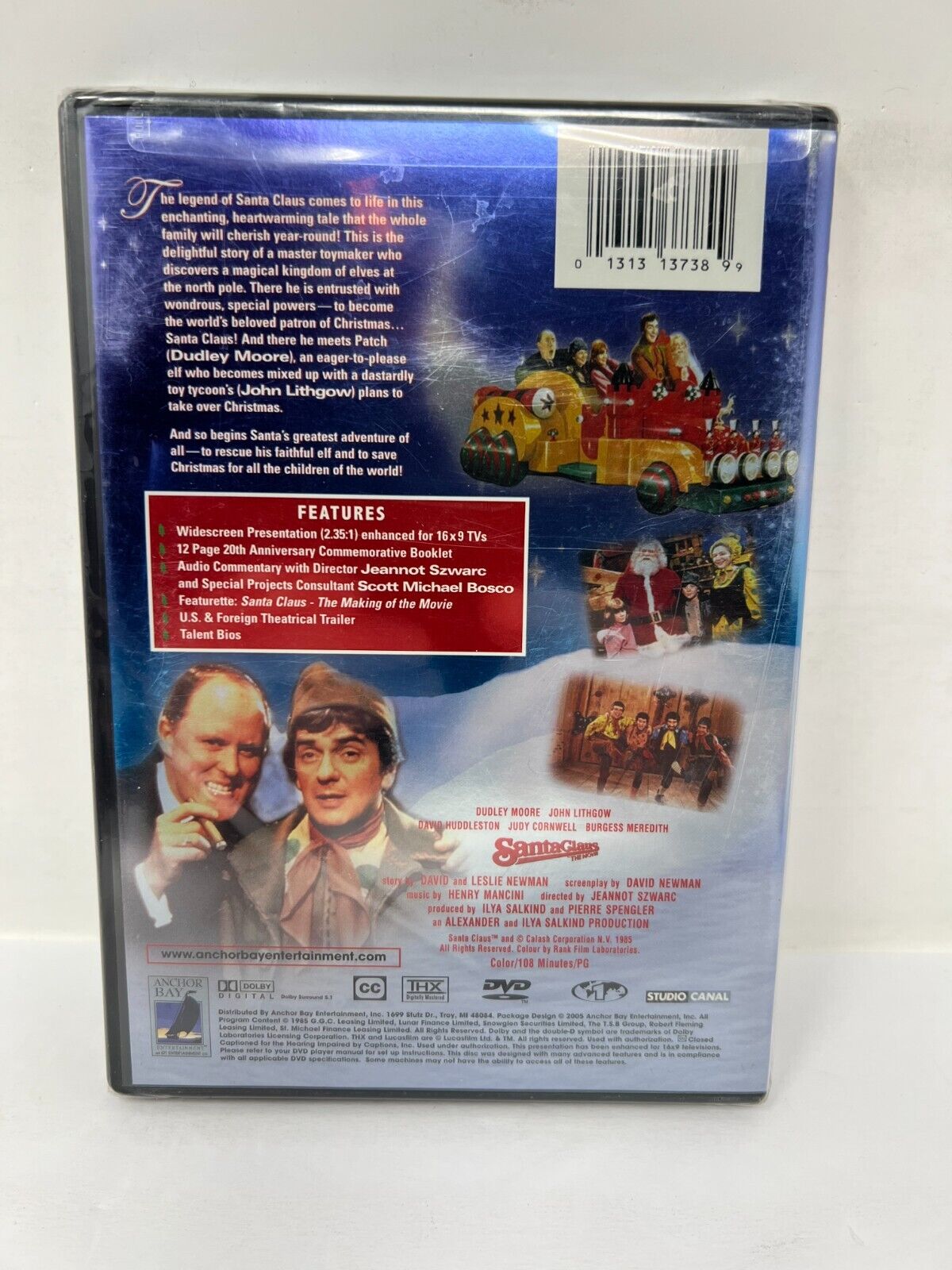 Santa Claus: The Movie (DVD, 2005) Dudley Moore Christmas Movie New and Sealed!!