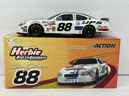 Action Nascar #88 Dale Jarrett UPS Herbie Fully Loaded 2005 Taurus 1:24 Diecast