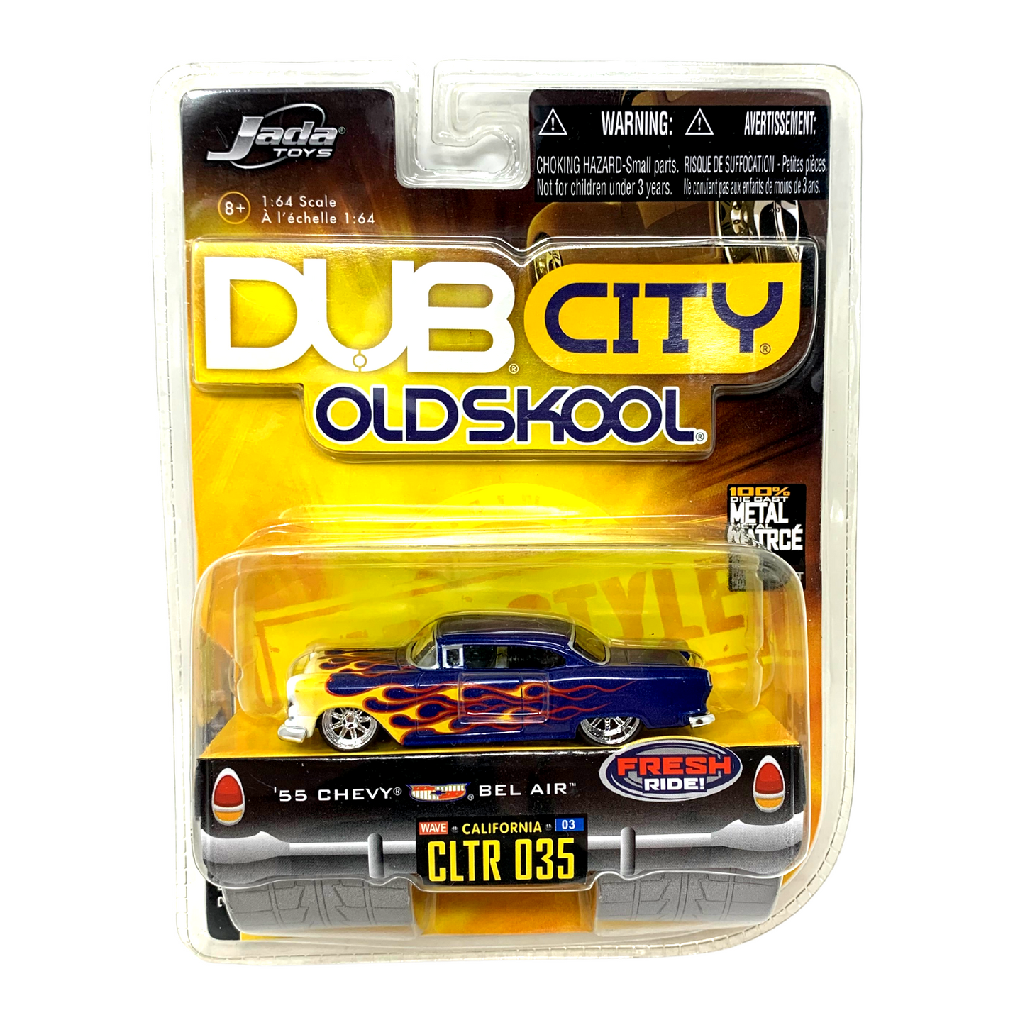 Jada Dub City Old Skool '55 Chevy Bel Air 1:64 Diecast