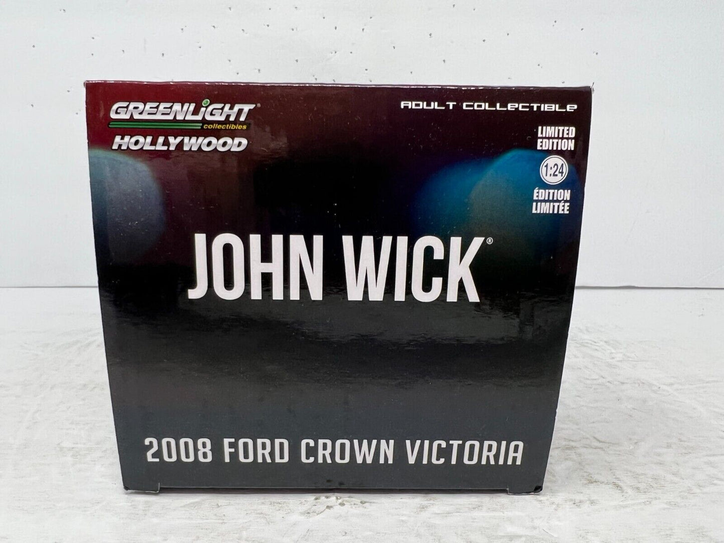Greenlight Hollywood John Wick Ford Crown Victoria Green Machine 1:24 Diecast