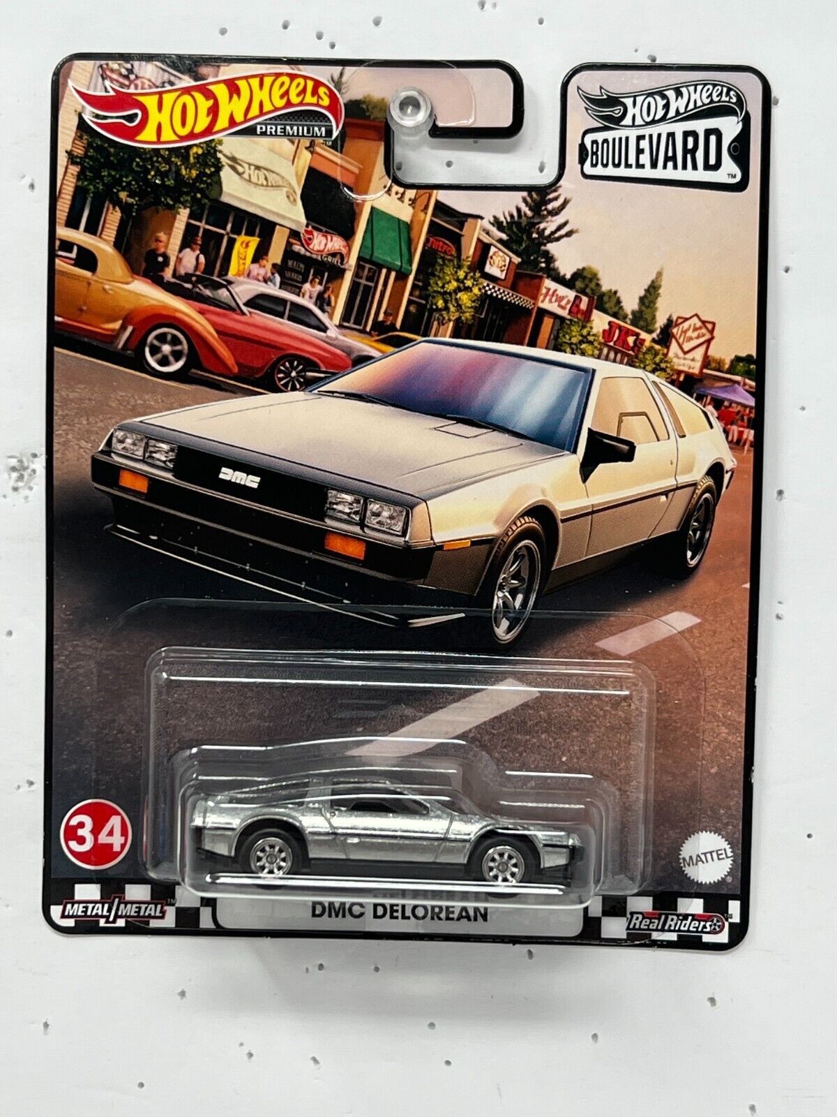 Hot Wheels Premium Boulevard DMC Delorean 1:64 Diecast