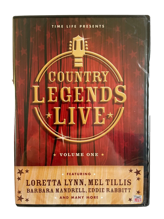 Country Legends Live Vol. 1 (DVD, 2005) Time Life Music Concert Sealed!!!