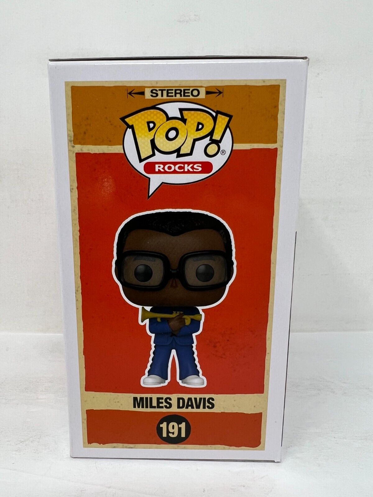 Funko Pop! Rocks #191 Miles Davis Vinyl Figure