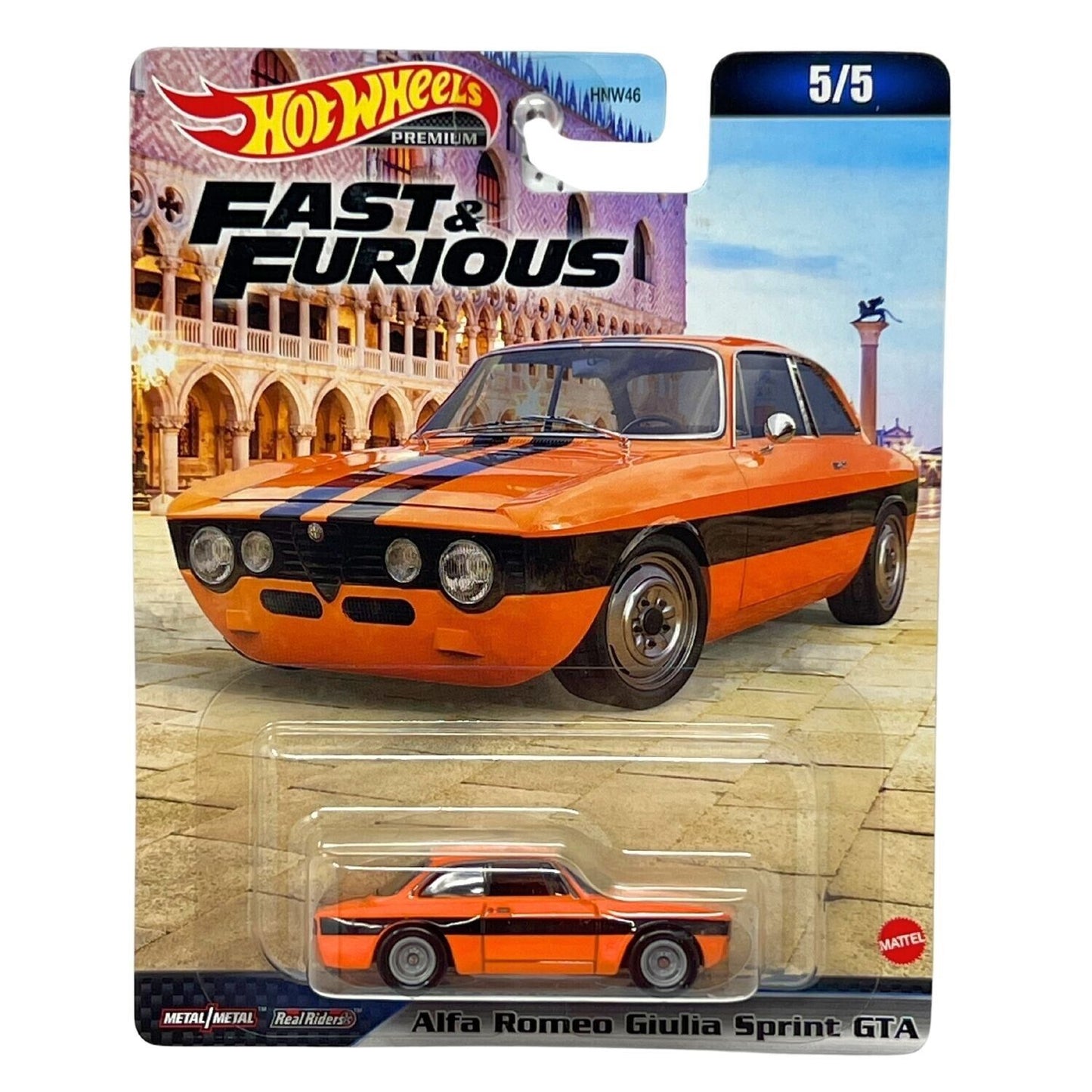 Hot Wheels Premium Fast & Furious Alfa Romeo Giulia Sprint GTA 1:64 Diecast