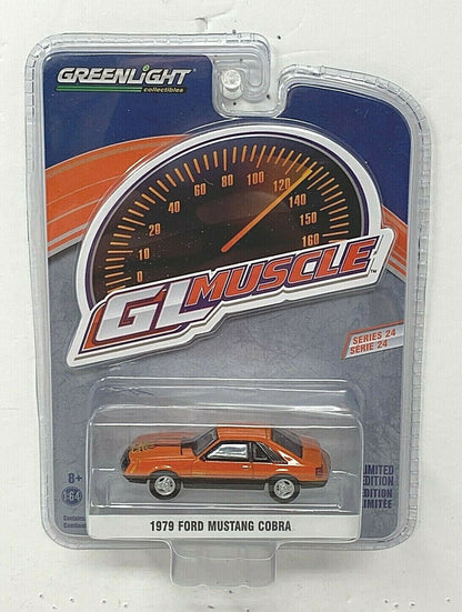 Greenlight GL Muscle Series 24 1979 Ford Mustang Cobra 1:64 Diecast