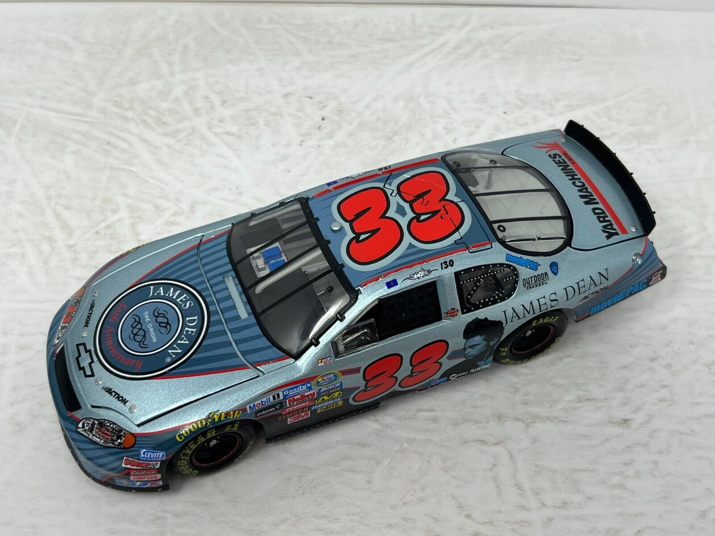 Action Nascar #33 Tony Stewart James Dean 50th GM Dealers 2005 1:24 Diecast