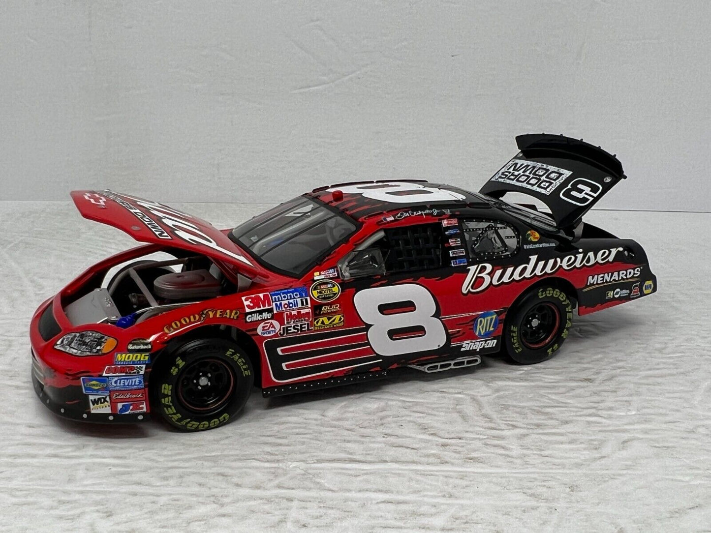 Action Nascar #8 Dale Earnhardt Jr Bud Chevy Rock & Roll GM Dealers 1:24 Diecast