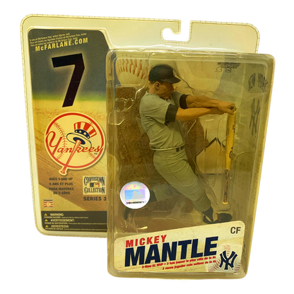 McFarlane MLB Cooperstown Collection Series 3 Mickey Mantle New York Yankees