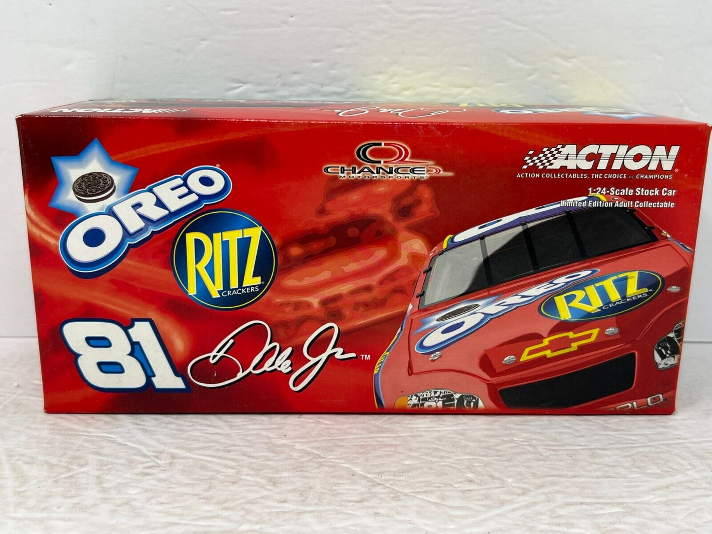 Action Nascar #81 Dale Earnhardt Jr Oreo Ritz GM Dealers 2005 Chevy 1:24 Diecast