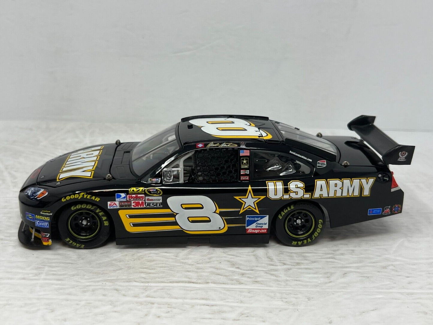 Action Nascar #8 Mark Martin Army 2008 Chevy Impala SS 1:24 Diecast