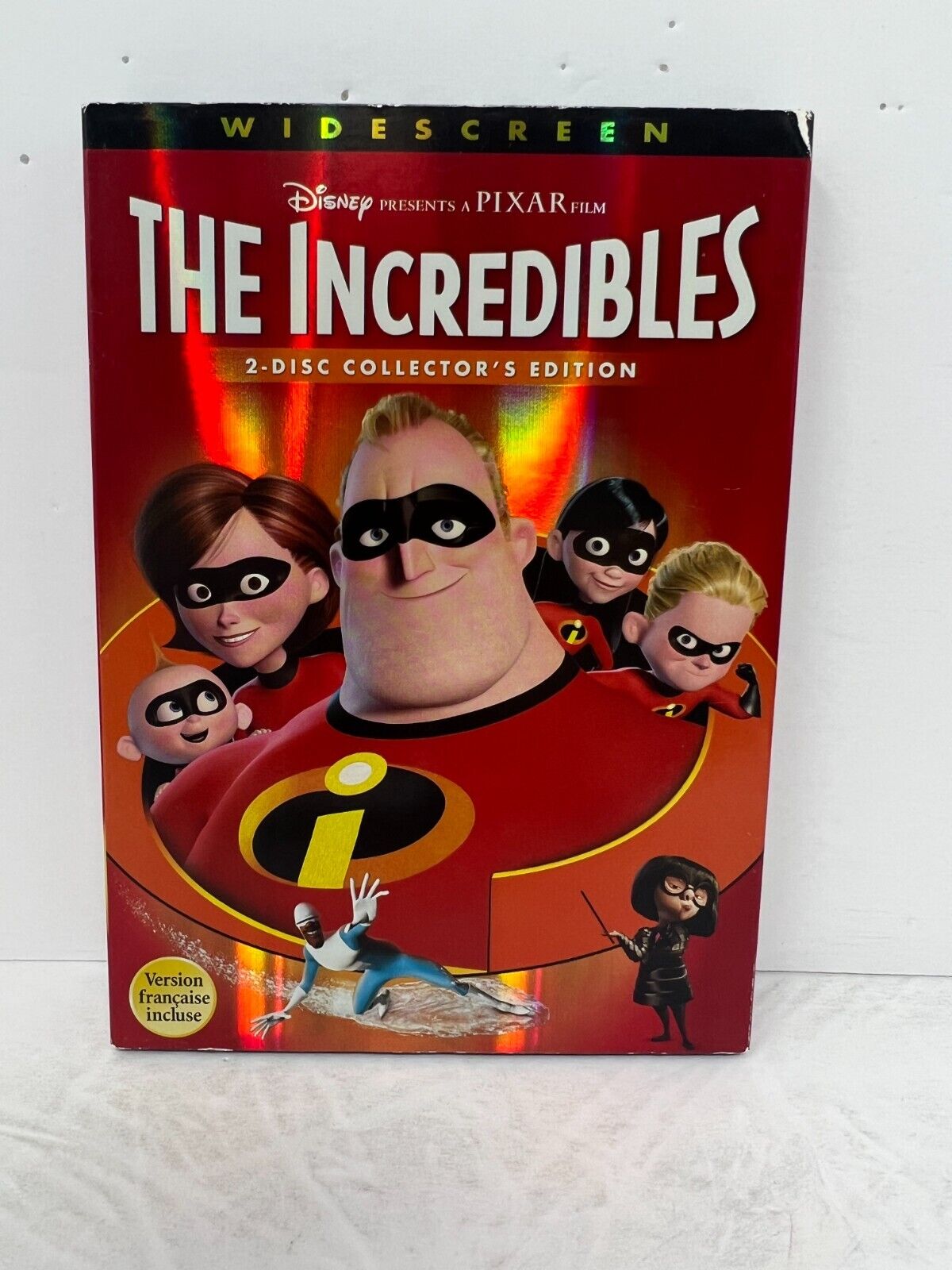 Disney Pixar The Incredibles Wide Screen (DVD, 2005) Good Condition!!!