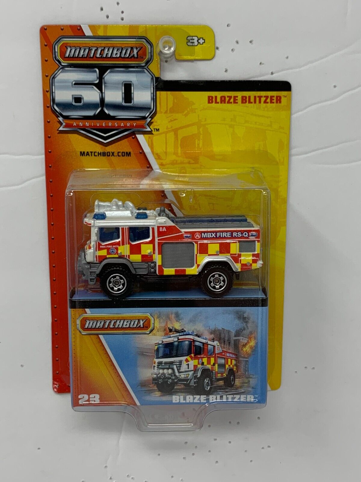 Matchbox 60th Anniversary Blaze Blitzer 1:64 Diecast