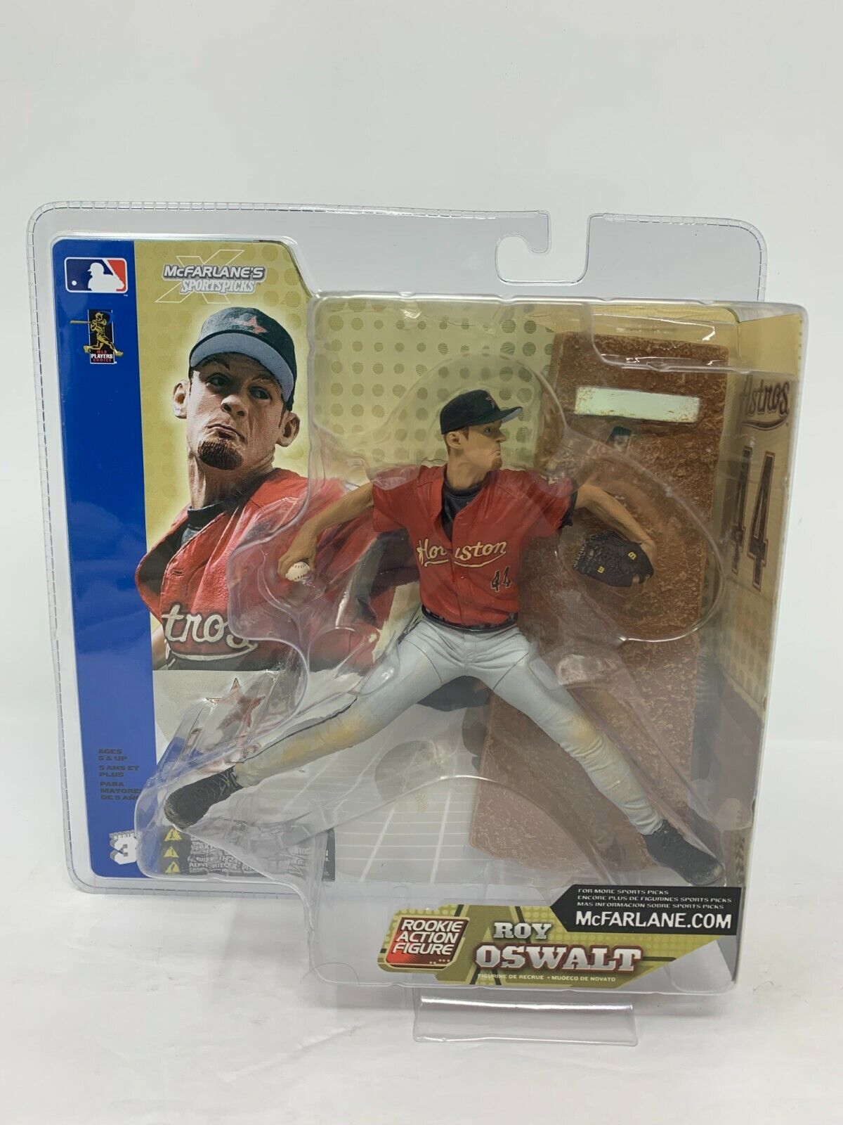 McFarlane MLB Series 3 Roy Oswalt Houston Astros Figurine