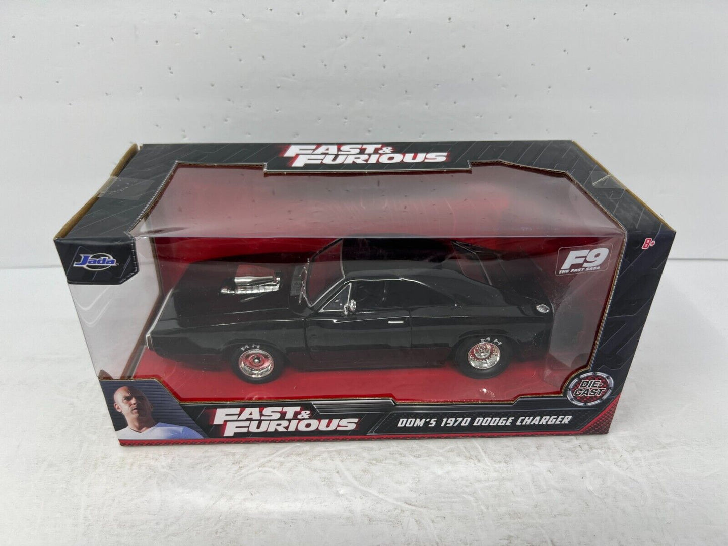 Jada Fast & The Furious F9 Dom's 1970 Dodge Charger R/T 1:24 Diecast