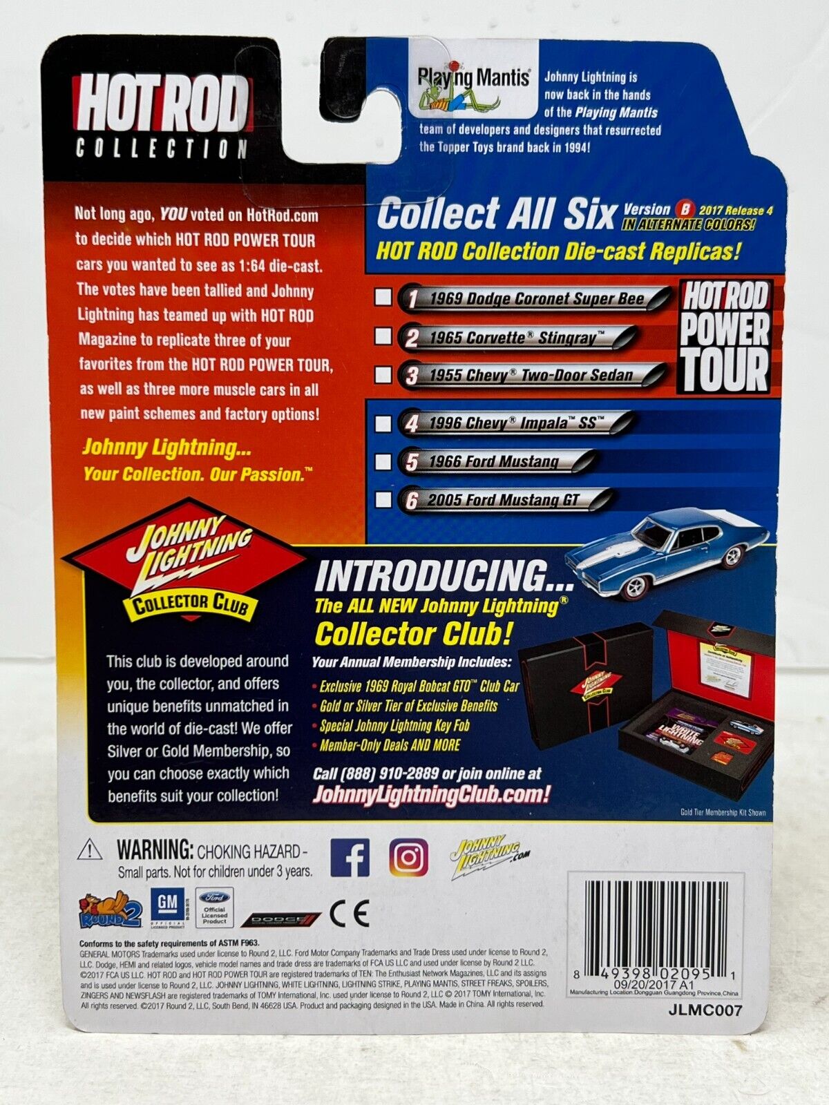 Johnny Lightning Hot Rod Collection 2005 Ford Mustang GT 1:64 Diecast