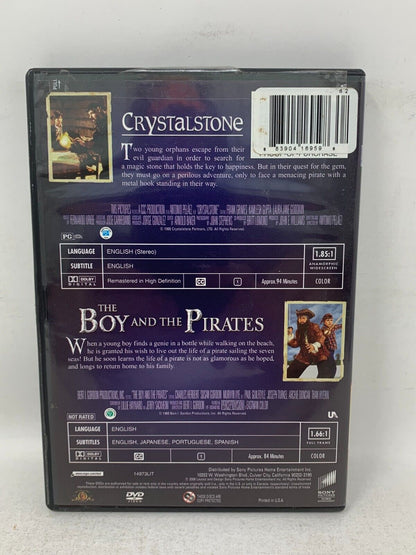 Crystalstone / The Boy and the Pirates (DVD, 2006) Adventure Movie Good Shape!!!