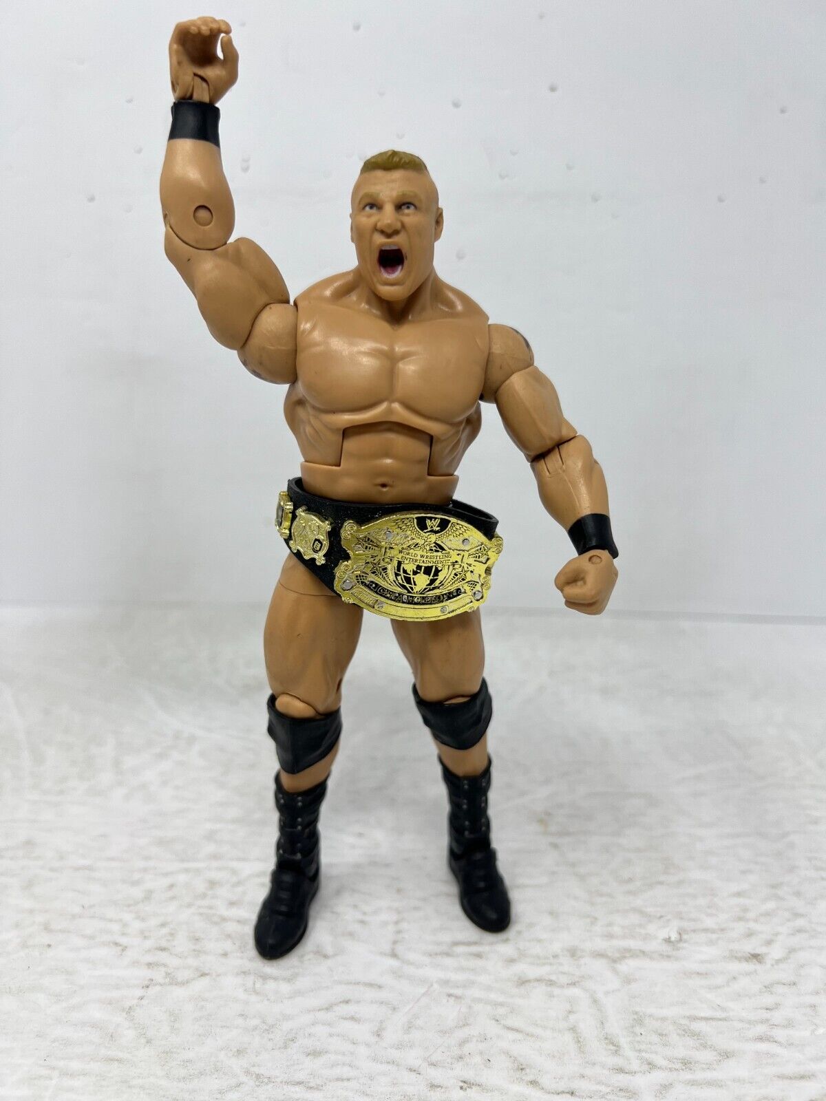 WWE Elite Collection Brock Lesnar Wrestlemania 32 Wrestling Action Figure w/Belt