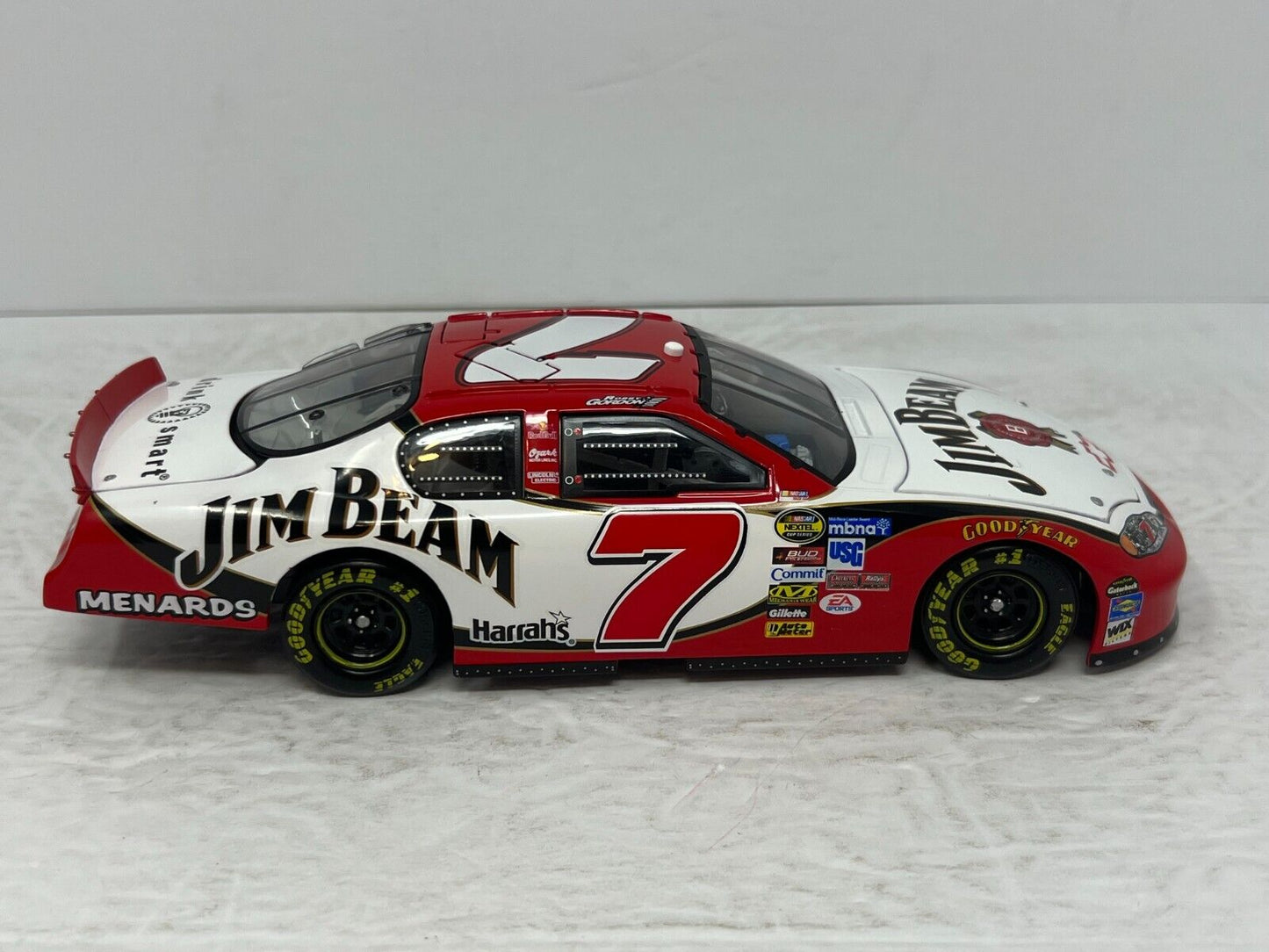 Action Nascar #07 Robby Gordon Jim Beam GM Dealers 2005 Monte Carlo 1:24 Diecast